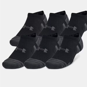 Under Armour Men's Black Ankle Socks